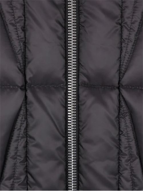 Leather bomber jacket MONCLER + RICK OWENS | MU01F1A01M8113999